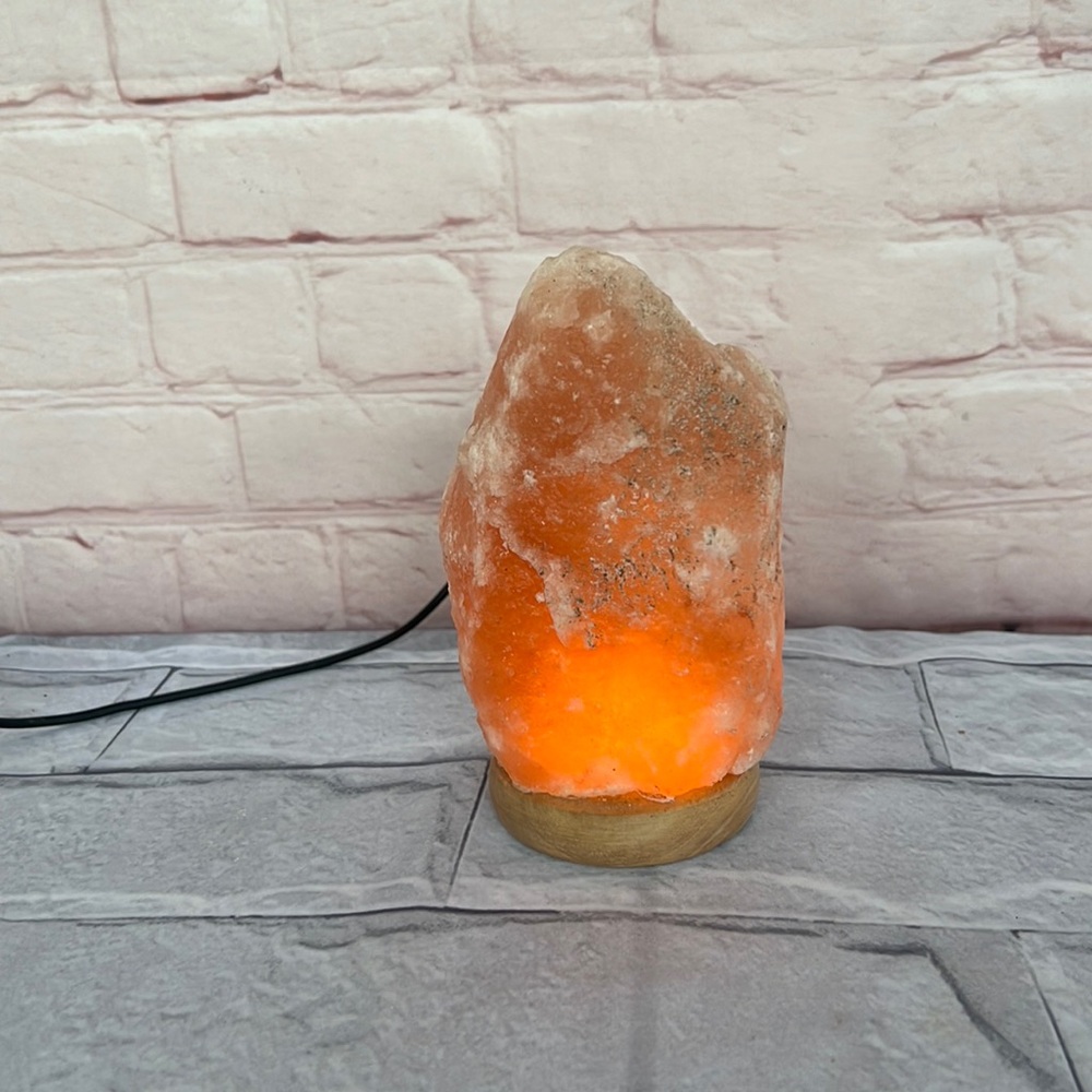 Himalaya crystal salt lamp usb plug rose color